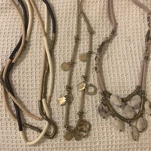 Loft neutral necklace bundle